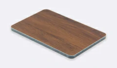 Natural wood veneer decorative wall panel