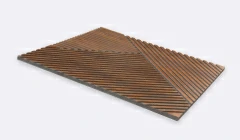 3D MDF decorative interior wall panel